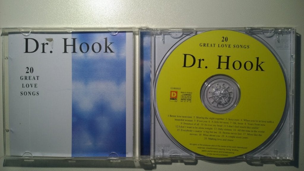 Dr. Hook - 20 Great Love Songs, Ophalen of Verzenden, Zo goed als nieuw, Poprock, Album