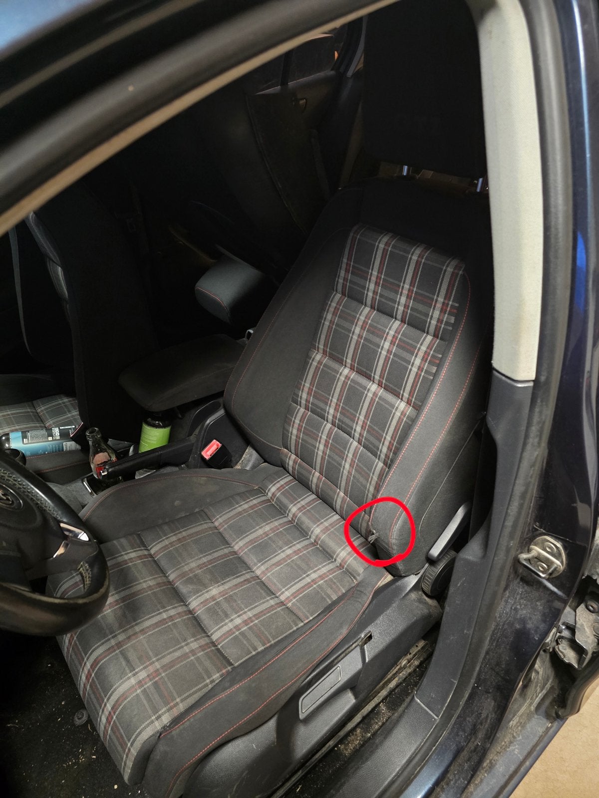 Volkswagen Golf 6 GTI stoelen moeten weg!!, Auto-onderdelen, Interieur en Bekleding, Ophalen, Gebruikt, Volkswagen