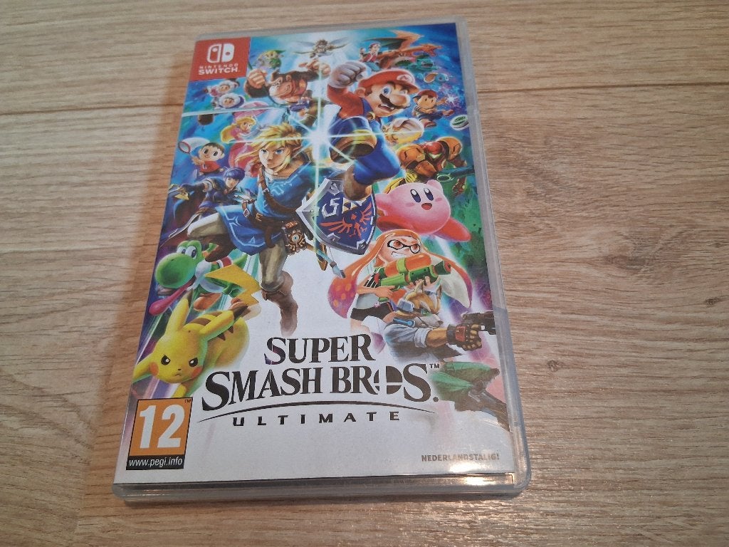 Nintendo Switch Super Smash Bros Ultimate - zgan, Spelcomputers en Games, Games | Nintendo Switch, Ophalen, Vechten, Zo goed als nieuw