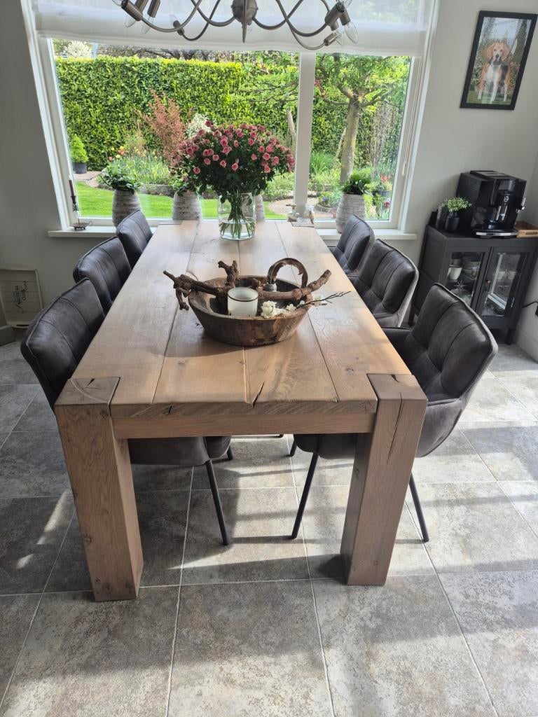 Nieuwe !!! Pronto Wonen Novile Armstoelen  - Eetkamerstoelen, Ophalen, Nieuw, Stof, Vijf, Zes of meer stoelen