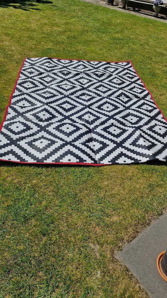 voortent vloerkleed 2x3 m, Caravans en Kamperen, Caravan accessoires, Ophalen, Zo goed als nieuw