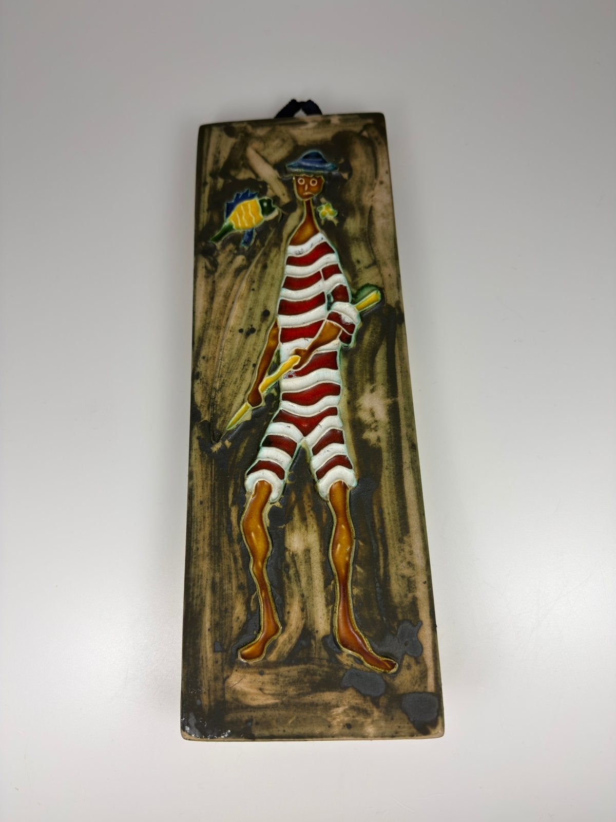 Henk Potters – keramiek / aardewerk tegeltableau, Antiek en Kunst, Ophalen