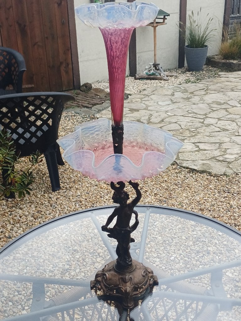 antiek tafelstuk, Ophalen