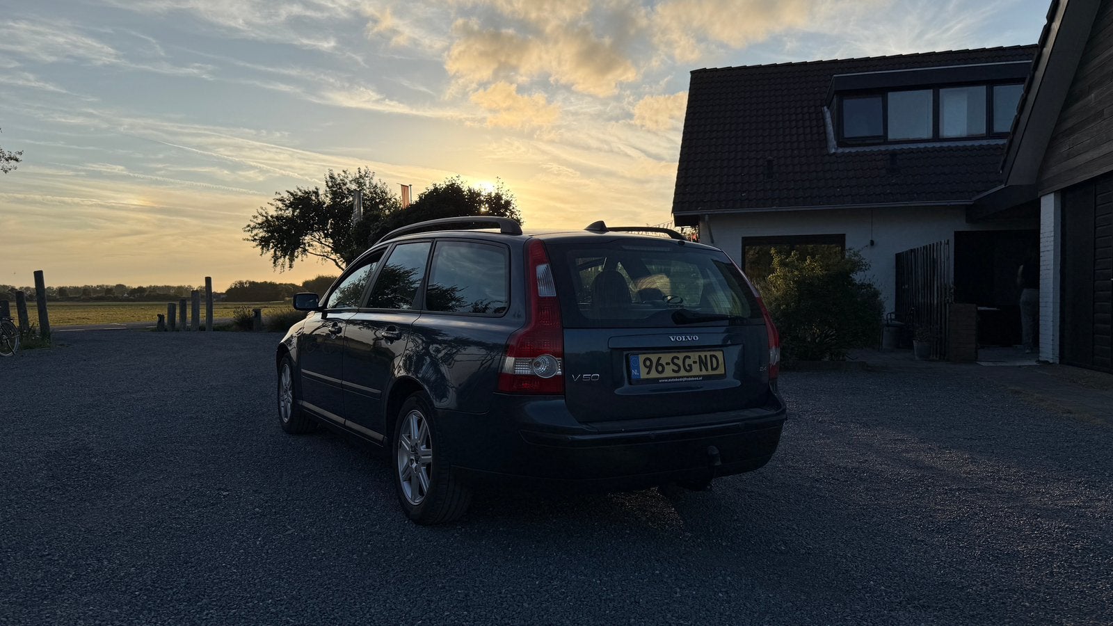 Volvo V50 2.4 140PK 2006 Blauw, Auto's, Volvo, 700 kg, Blauw, Origineel Nederlands, V50