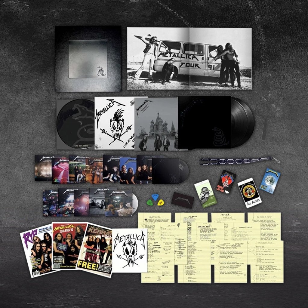 Vinyl 6LP + 14Cd + 6Dvd Box Set Metallica Black Album NIEUW, Boxset, Overige formaten, Ophalen of Verzenden, Inclusief poster