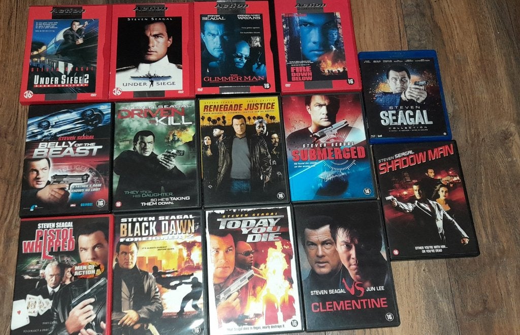 Steven Seagal collectie - 18 films, Engels, Vanaf 16 jaar, Verzenden, Nederlands