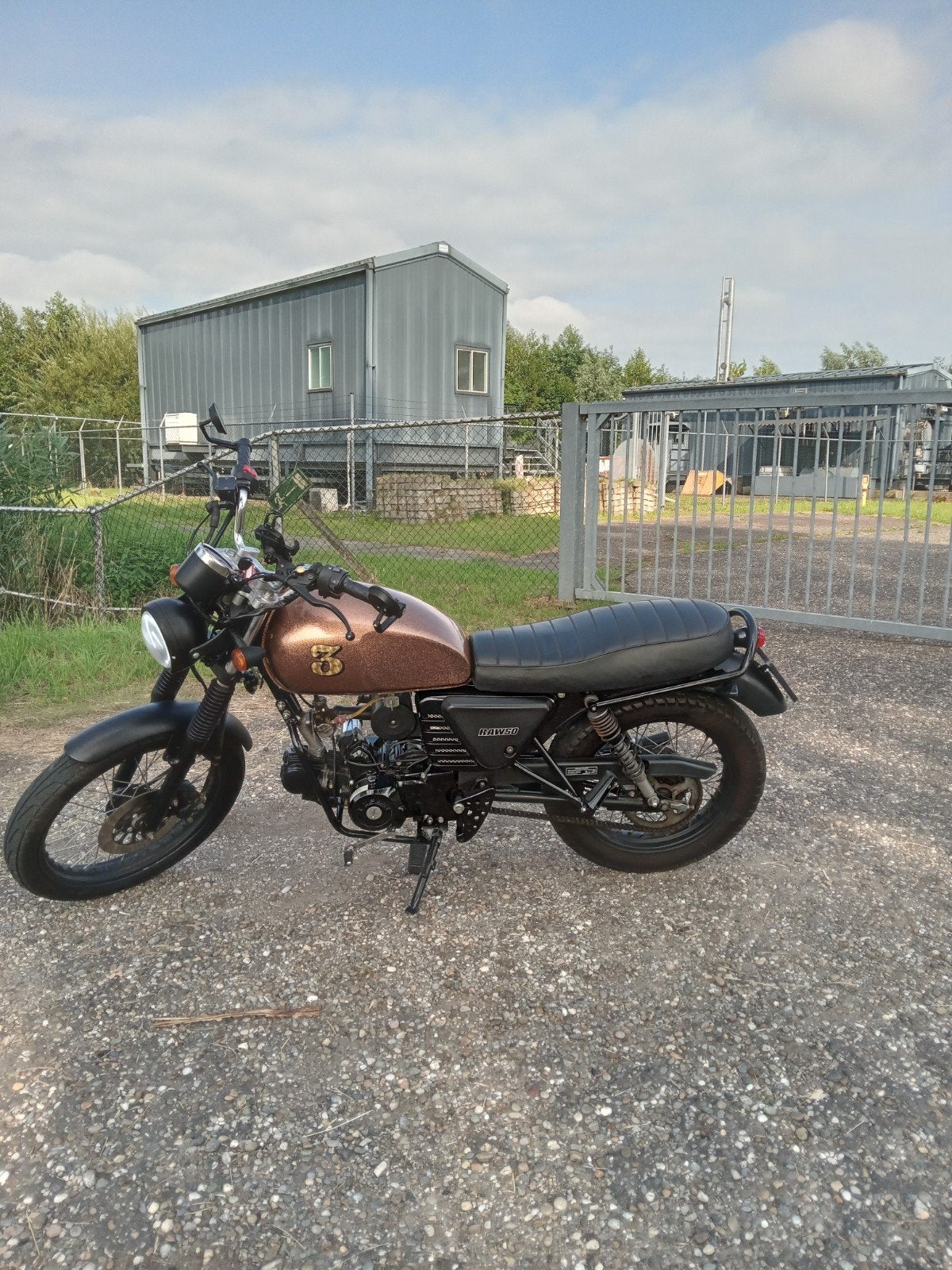 Hanway Raw 50 MOET WEG, Ophalen, Hanway Raw 50, 4 versnellingen, 50 cc