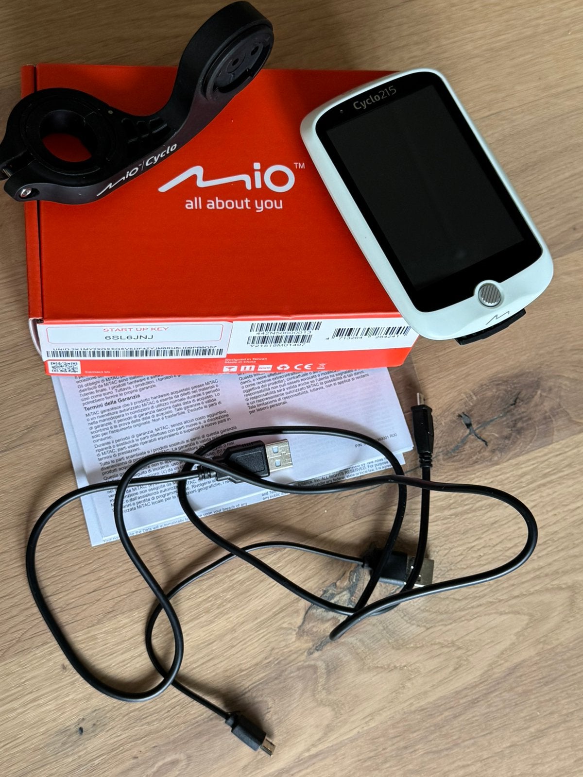Mio 215 fietscomputer, Ophalen of Verzenden, Zo goed als nieuw