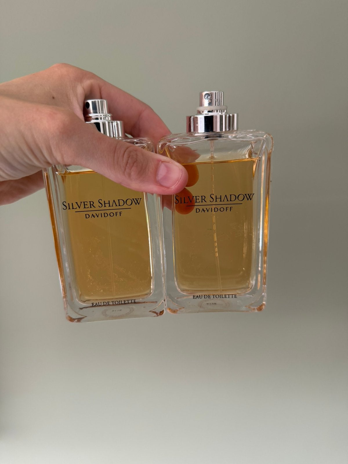 2 silver shadow davidoff flessen 100 ml, Ophalen of Verzenden, Nieuw