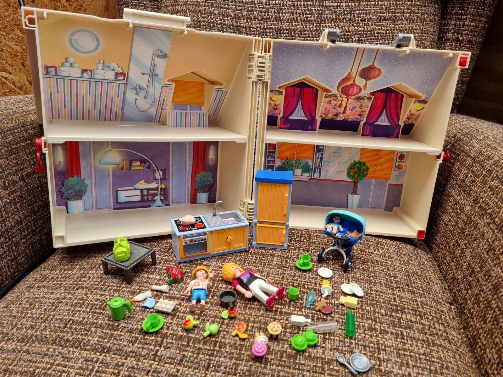 Playmobil Leuk meeneem dollhouse 70985, Kinderen en Baby's, Speelgoed | Playmobil, Ophalen of Verzenden