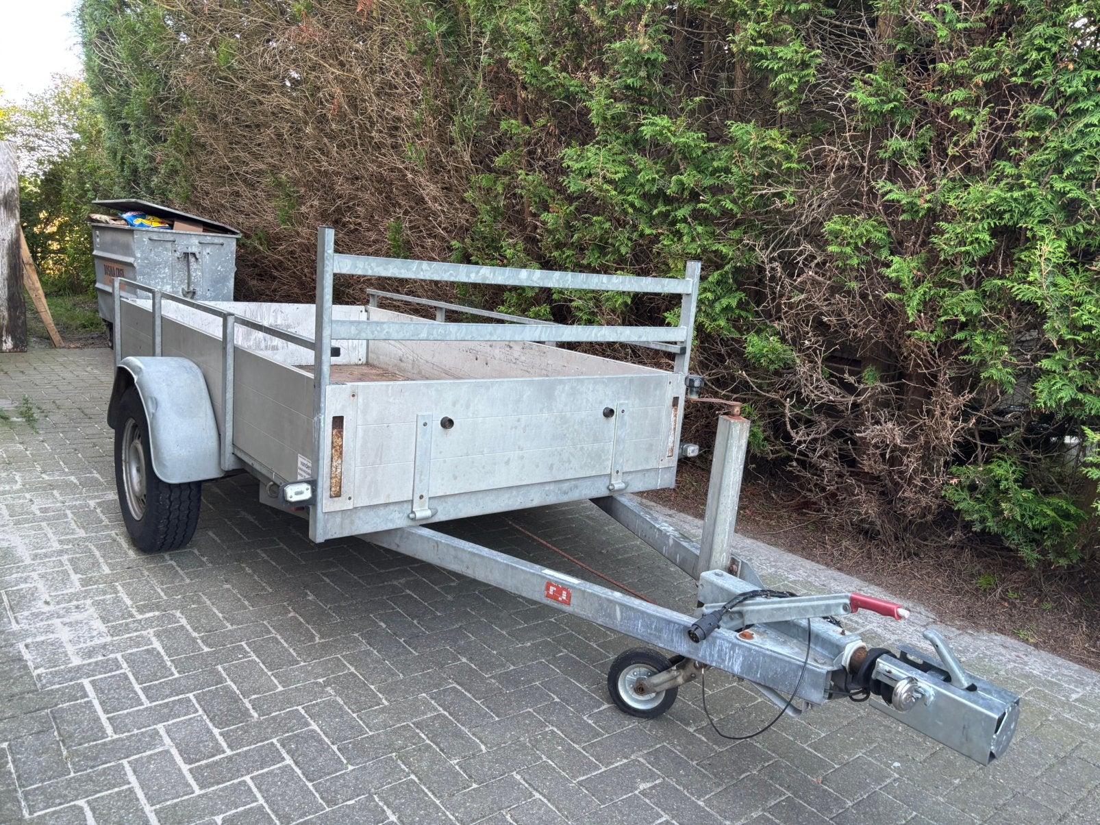 Prachtige Anssems 1300kg geremde aanhanger!, Ophalen, Zo goed als nieuw