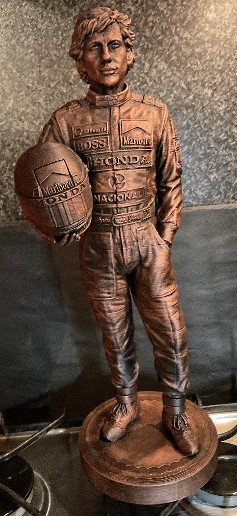 Ayrton Senna beeld (hoogte 40cm), Ophalen of Verzenden, Nieuw, Overige typen