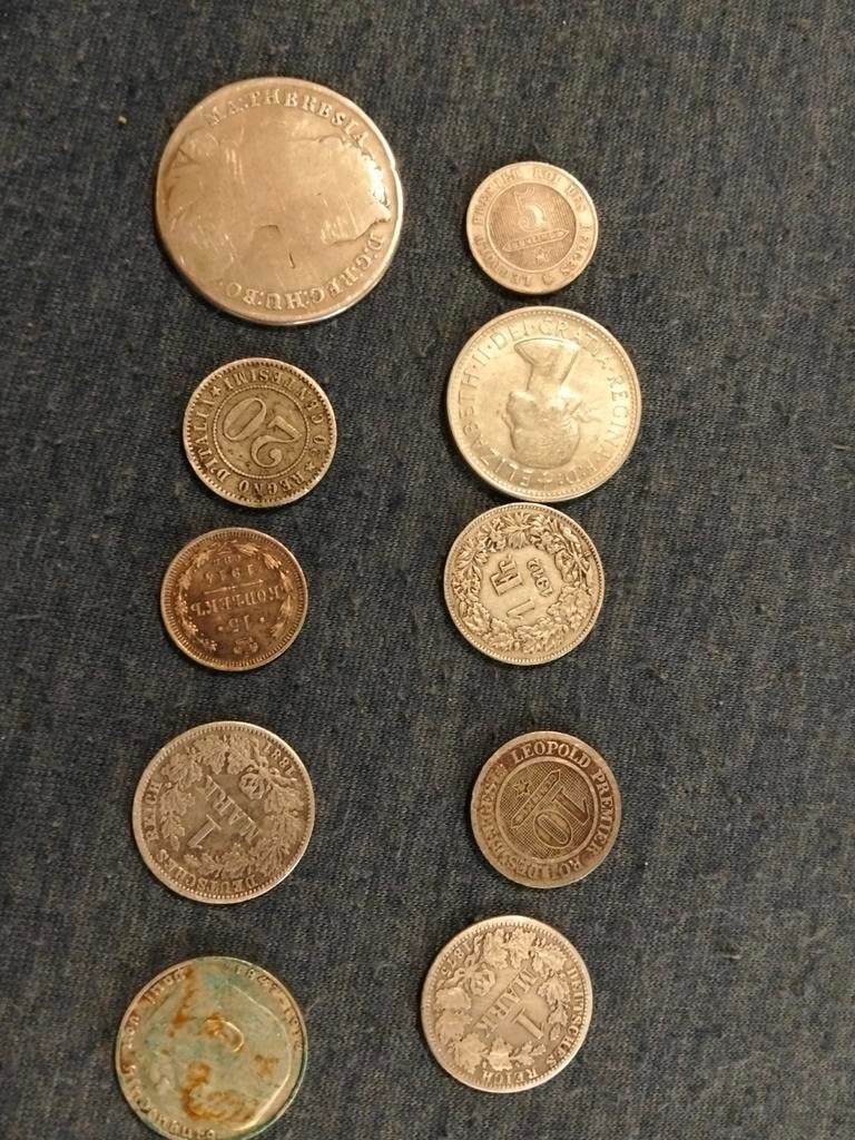 Diverse oude zilveren munten, Ophalen of Verzenden, Vóór koninkrijk, Zilver