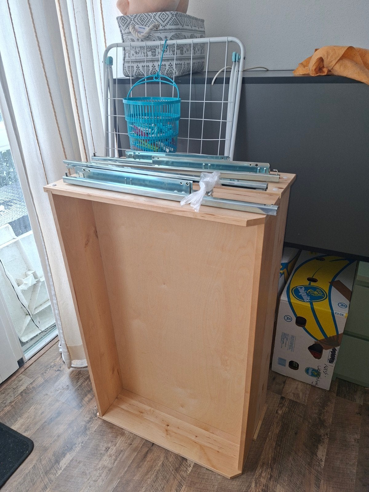 2x IKEA PAX lades eiken, 100x58 cm, incl. montagemateriaal, Ophalen, 1 of 2 laden, 50 tot 100 cm, Zo goed als nieuw