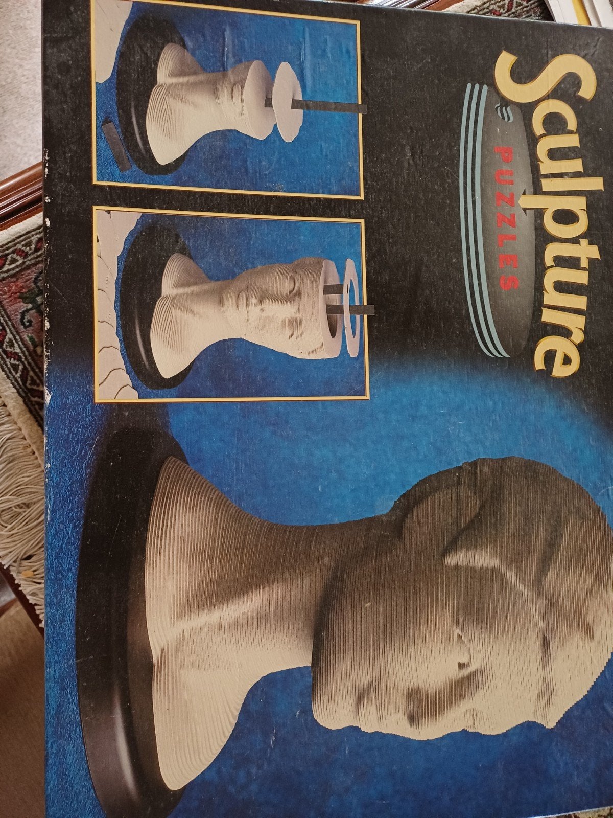 sculpture puzzle MB  het Hoofd, Ophalen of Verzenden, Gebruikt