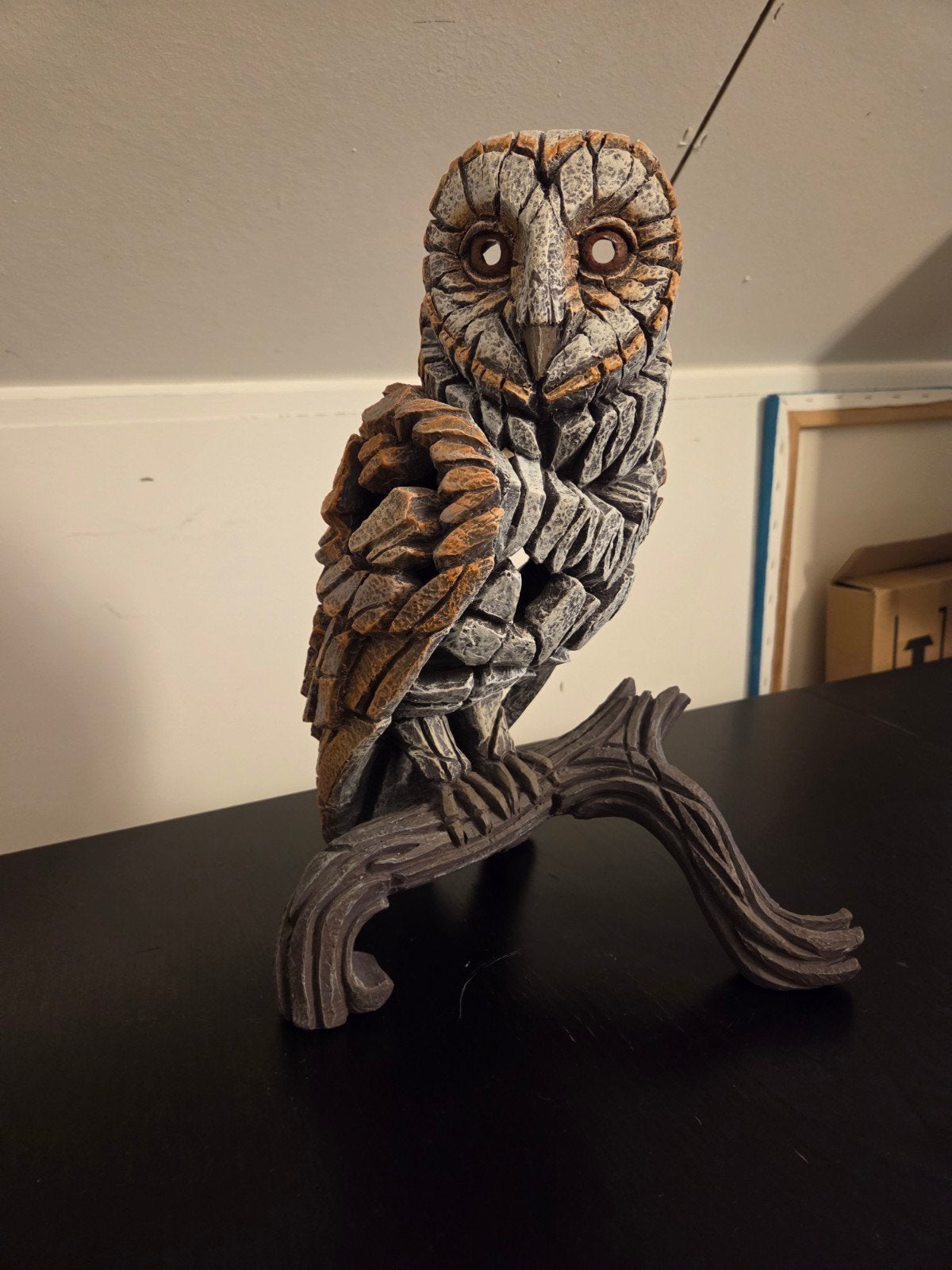 Kerkuil Sculptuur / Beeld, Ophalen of Verzenden, Handgemaakt, 20 - 50 cm, Steen of Keramiek