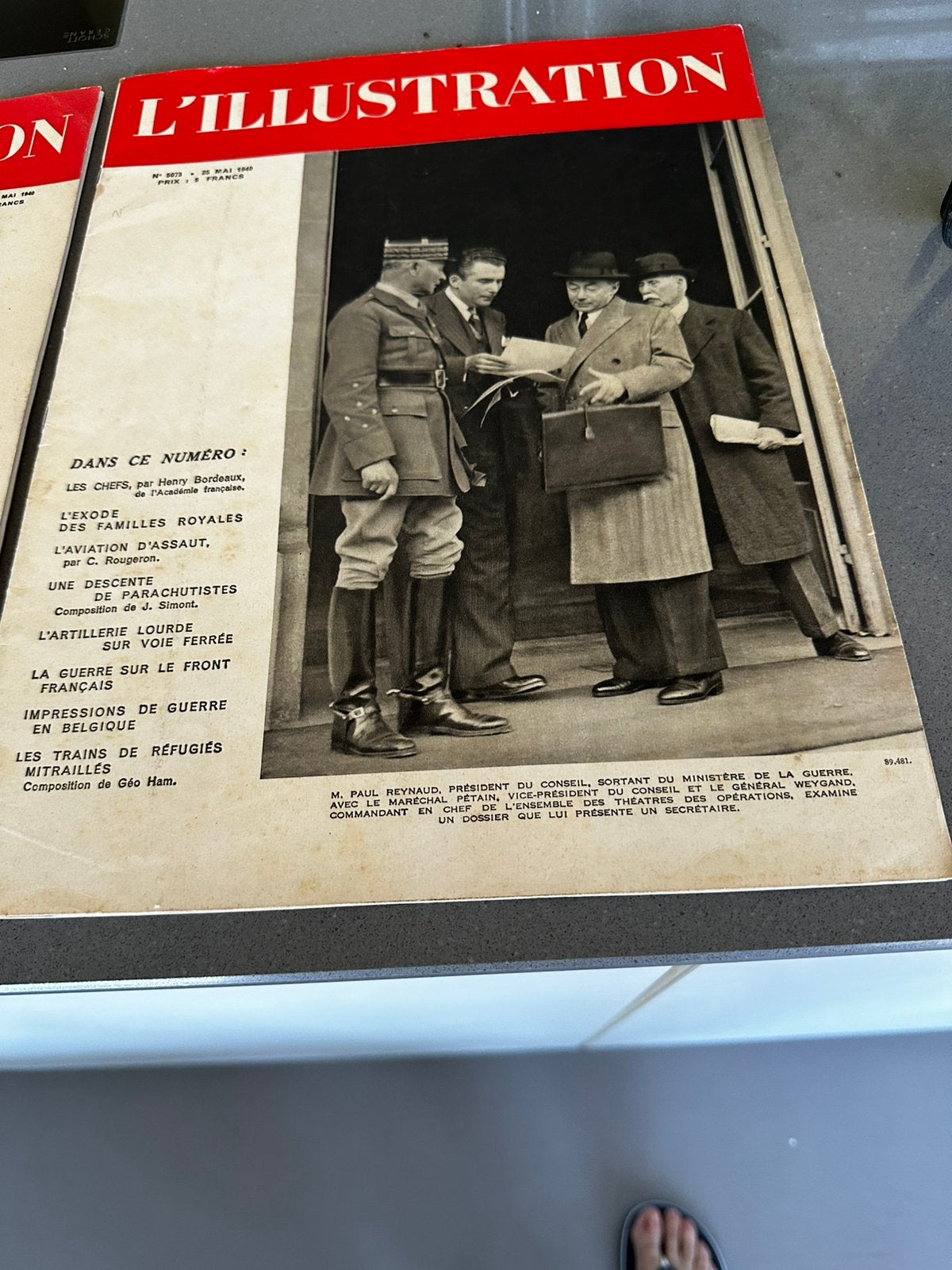 4 tijdschriften  40/45  bieden, Ophalen