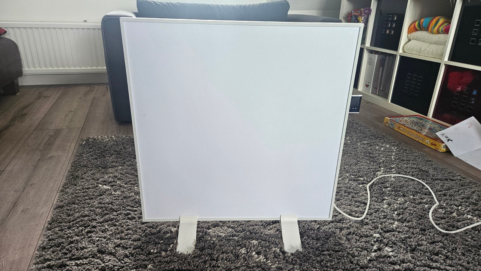 Wit infrarood kacheltje, merk Flinq, 60 bij 60 cm, Ophalen