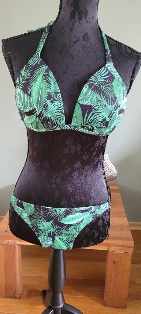 Primark groene palm bikini maat 36 D zgan, Kleding | Dames, Badmode en Zwemkleding, Primark, Ophalen of Verzenden, Zo goed als nieuw