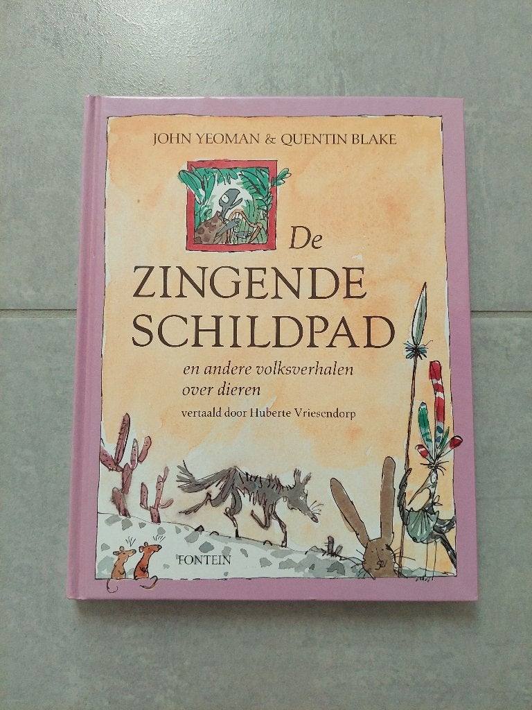 De zingende schildpad en andere volksverhalen over dieren, Ophalen of Verzenden, Zo goed als nieuw