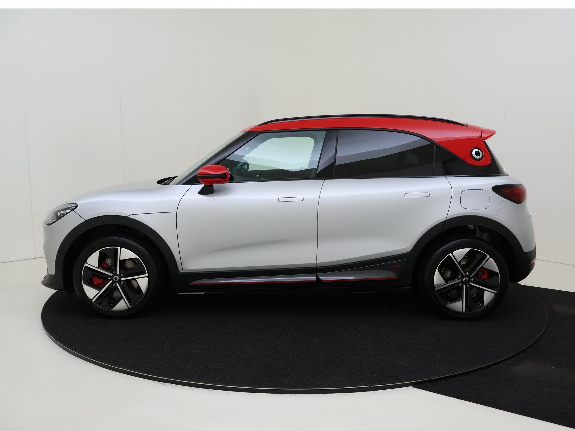 smart #1 BRABUS 66 kWh, Auto's, Automaat, 428 pk, Alcantara, Zilver of Grijs