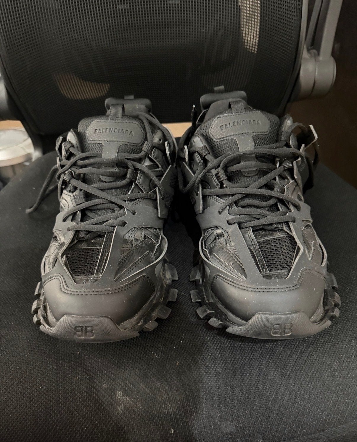 Balenciaga Track Sneakers - Zwart - Goede Conditie, Zwart, Ophalen of Verzenden, Sneakers of Gympen, Zo goed als nieuw