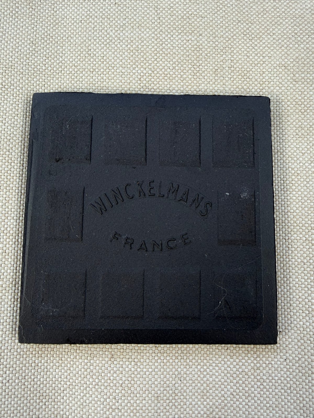 Winckelmans tegels 10x10 cm. 112 zwart/50 crème, Doe-het-zelf en Verbouw, Ophalen, Keramiek, Nieuw, Minder dan 20 cm