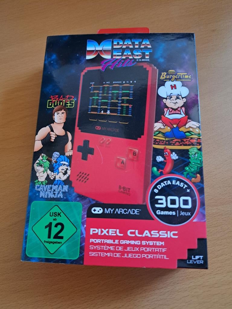 My Arcade Pixel Classic Data East 300 Games, Spelcomputers en Games, Spelcomputers | Overige, Nieuw, Overige merken, Ophalen of Verzenden