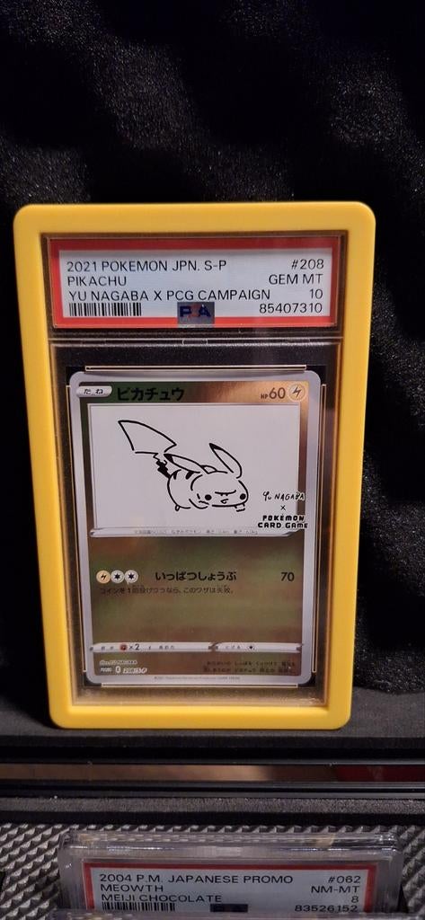 PSA 10 Pikachu Yu Nagaba Pokemon Kaart 2021 JPN S-P, Ophalen of Verzenden, Nieuw, Losse kaart