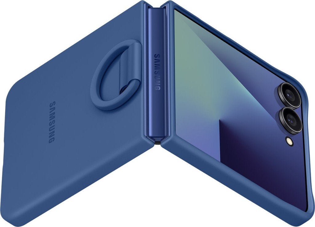 Samsung Galaxy Z Flip 7 Ring Blauw (Hoesje)*nieuw*