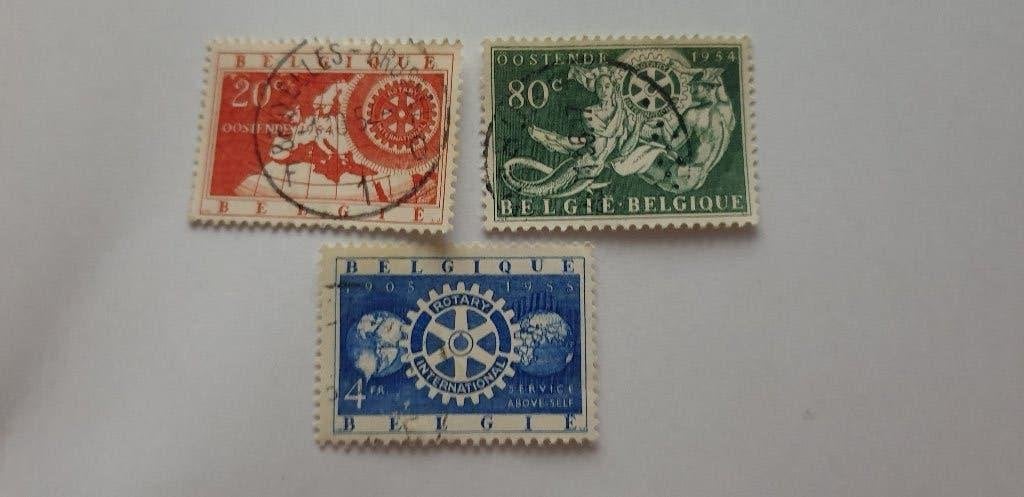 7036 belgie rotary internationaal oostende 1954, Verzenden
