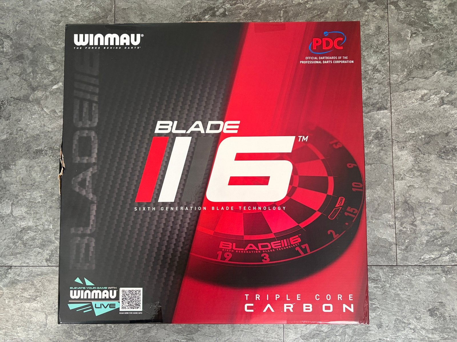 Complete Premium Dartset Winmau Blade 6 Triple Core + Plasma, Sport en Fitness, Dartbord met pijlen, Ground Floor, 71 Lower Baggot Street Dublin, D02 P593 Ierland