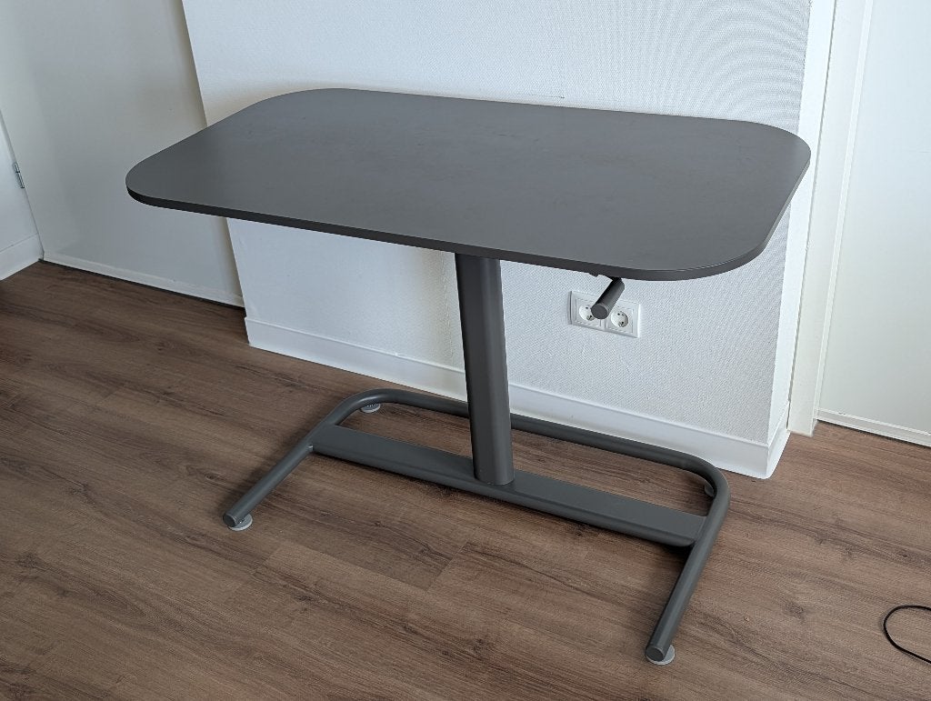 Standing Desk IKEA SEGRARE, Ophalen, Zit-sta bureau, 110 cm, Metaal