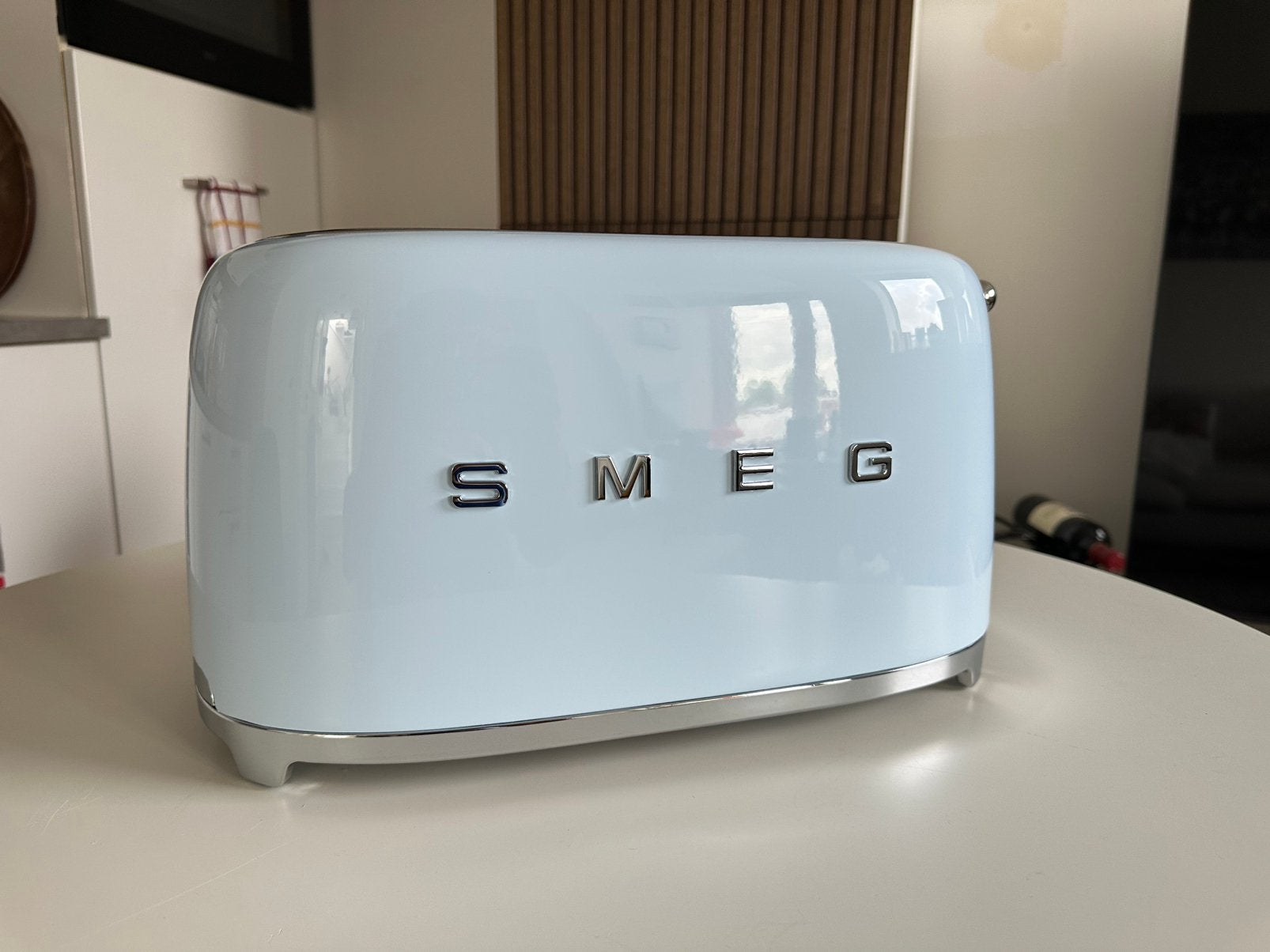 Toaster Smeg TSF02PBEU, Witgoed en Apparatuur, Broodroosters, Nieuw, Ophalen of Verzenden