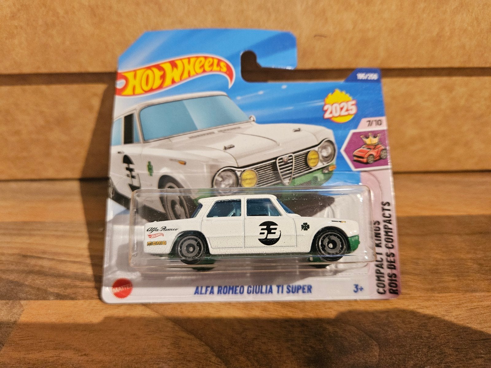 Hotwheels Alfa Romeo Giulia TI Super in OVP, Hobby en Vrije tijd, Ophalen of Verzenden, Zo goed als nieuw, Auto