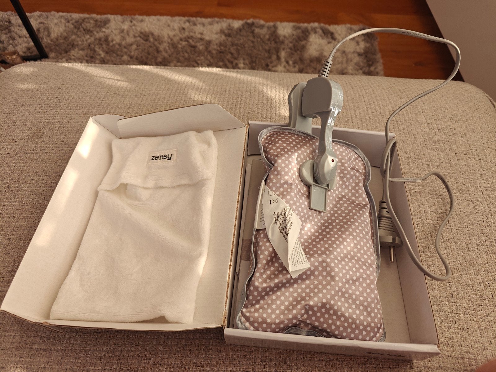Zensy Babywarmer Elektrische Kruik - Veilig & Comfortabel, Kinderen en Baby's, Ophalen of Verzenden, Zo goed als nieuw