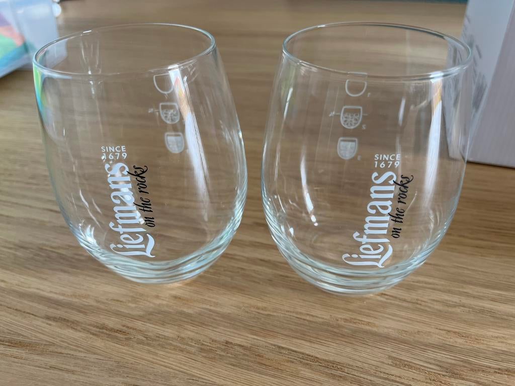 2 liefmans glazen, Verzamelen, Glas en Borrelglaasjes, Ophalen, Nieuw