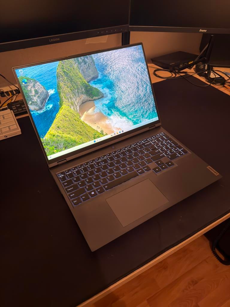 Lenovo Legion 5 Pro 16ACH6H 16 Inch, Computers en Software, Windows Laptops, Met videokaart, Qwerty, Ophalen of Verzenden, Zo goed als nieuw