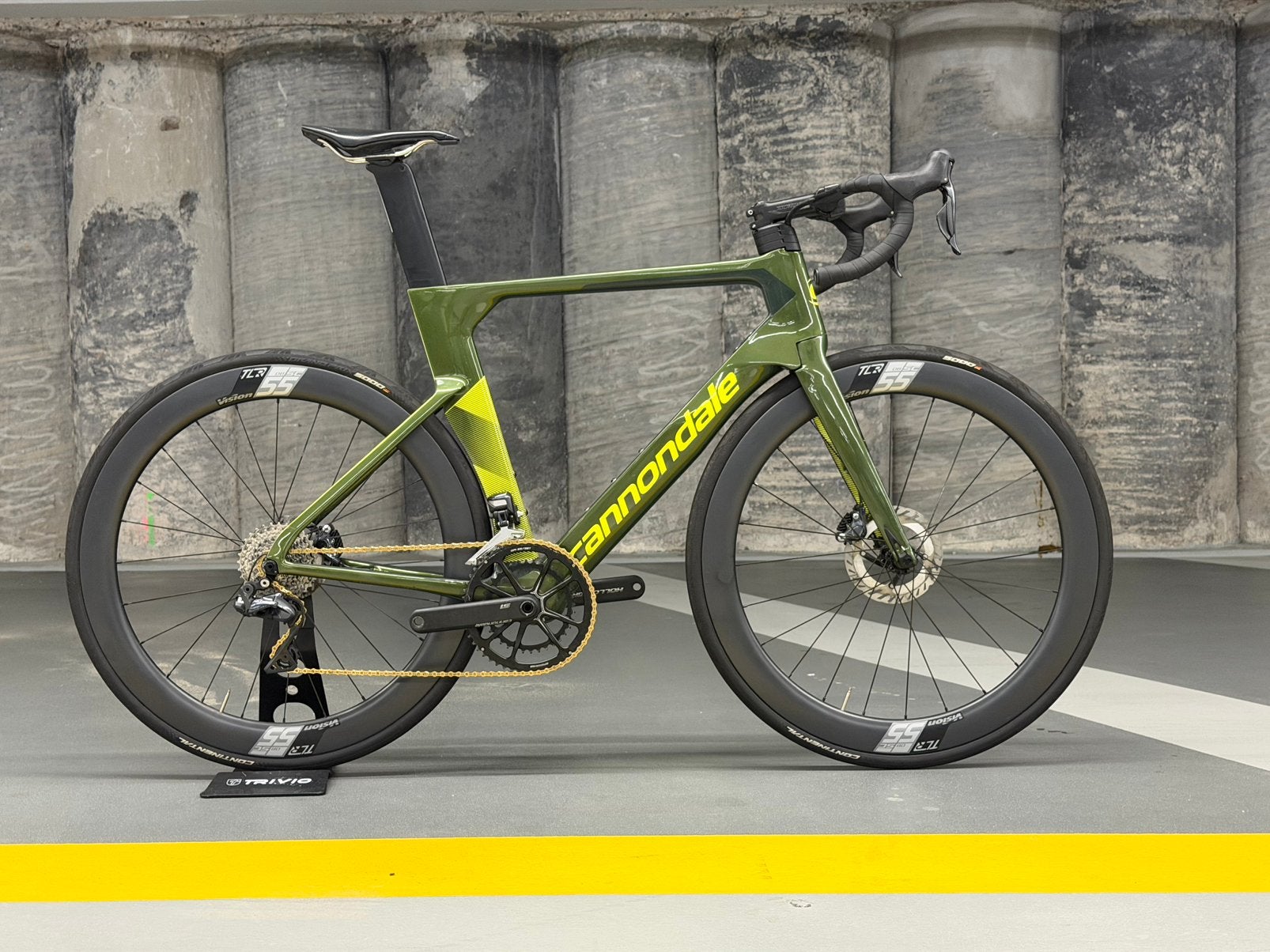Cannondale SystemSix Ultegra Di2 Vision SC55 FM56, Zo goed als nieuw, Meer dan 20 versnellingen, 53 tot 57 cm, Ophalen