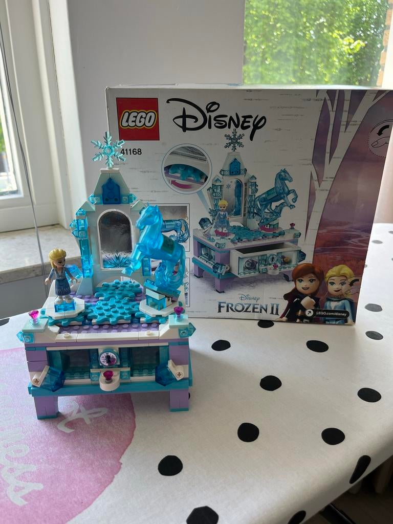 Lego Disney Frozen II Elsa's Sieradendoos 41168 (staf ontbre, Gebruikt, Lego, Ophalen of Verzenden, Disney