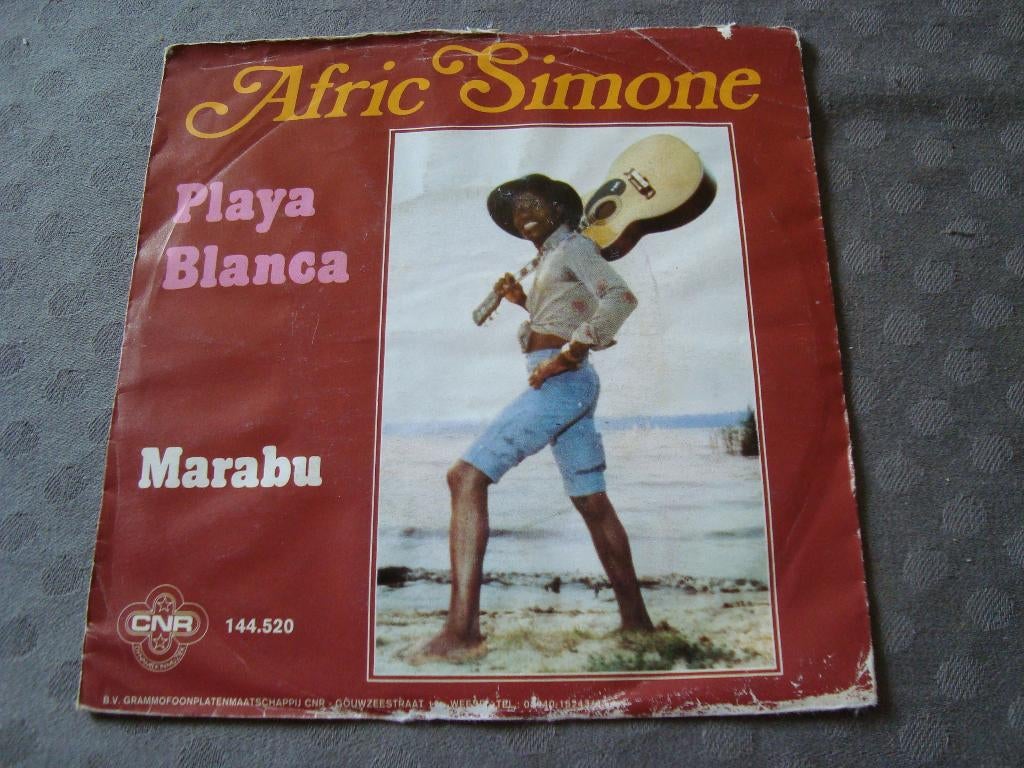 Afric simone - playa blanca, Ophalen of Verzenden, Zo goed als nieuw, Pop