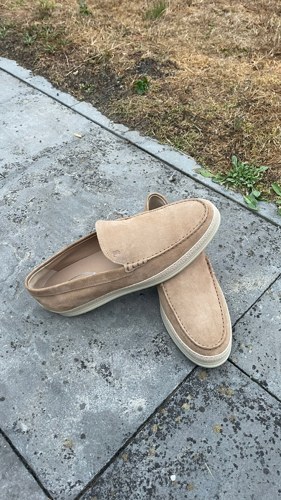 Tod’s Suede Loafers - Maat 44,5 / 10,5 UK, Loafers, Overige kleuren, Nieuw, Ophalen of Verzenden