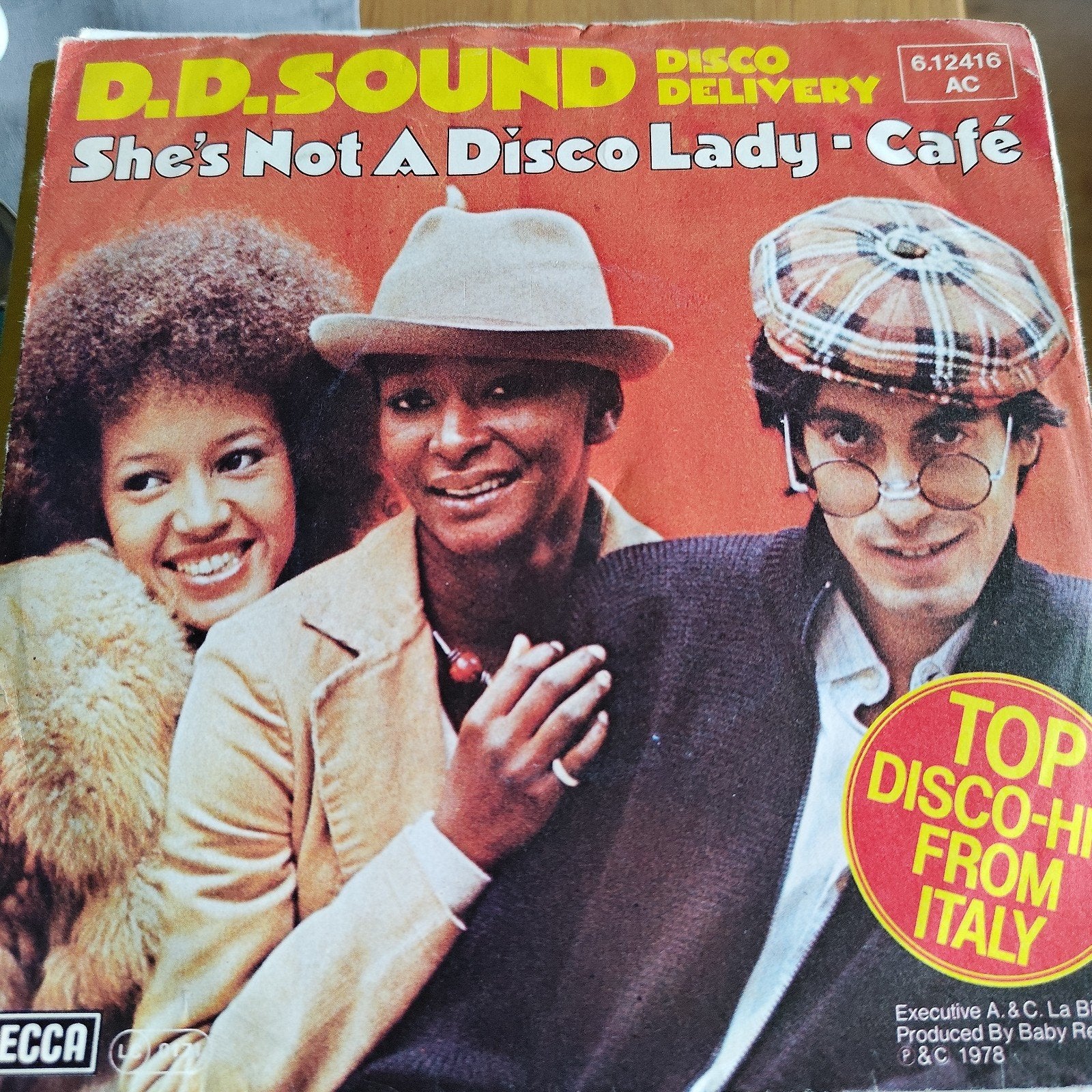 D.D. Sound - She's Not A Disco Lady / Café (Single), Ophalen of Verzenden, Gebruikt, 7 inch