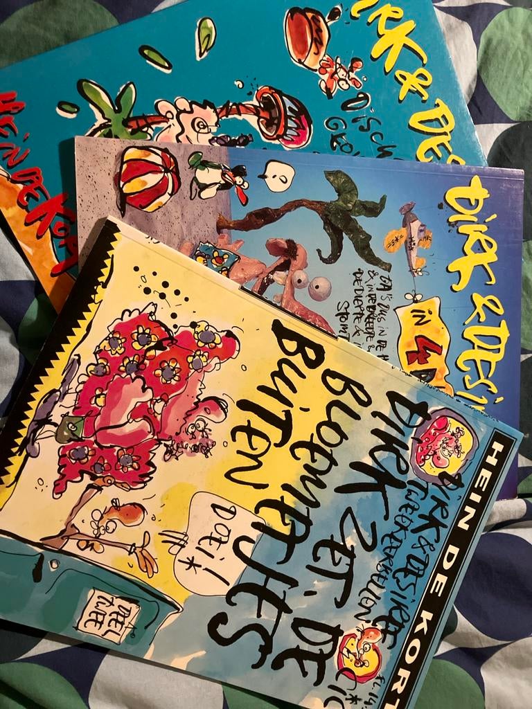 Dirk & Desiree Stripboeken , 3 stuks- Hein de Kort, Meerdere stripboeken, Ophalen of Verzenden, Zo goed als nieuw