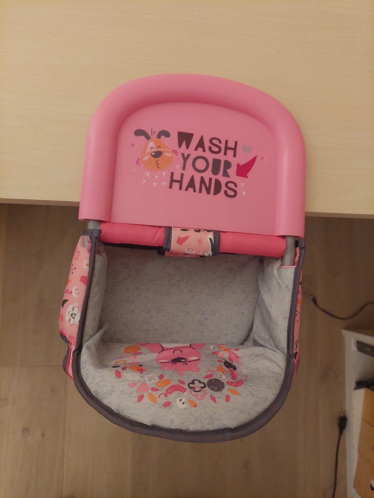 Kinderstoeltje voor aan tafel voor babyborn., Ophalen of Verzenden, Zo goed als nieuw