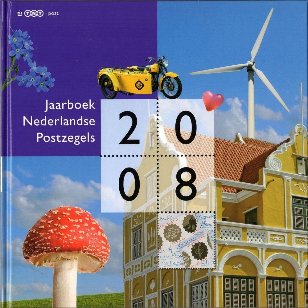 Jaarboek Nederlandse postzegels 2008, Ophalen of Verzenden, Zo goed als nieuw, Overige onderwerpen