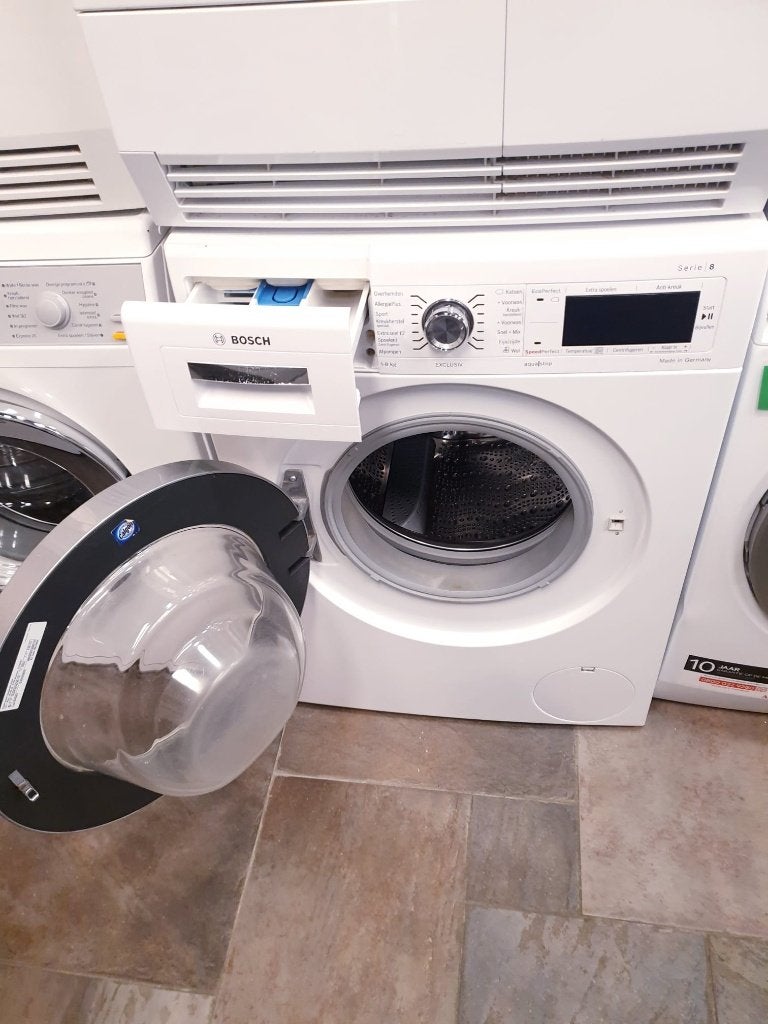 Wasmachine ️Bosch 8kg️️️️️️️️ ️️Serie8 A+++ INC GARANTIE, Ophalen, Minder dan 85 cm, Zo goed als nieuw, Voorlader