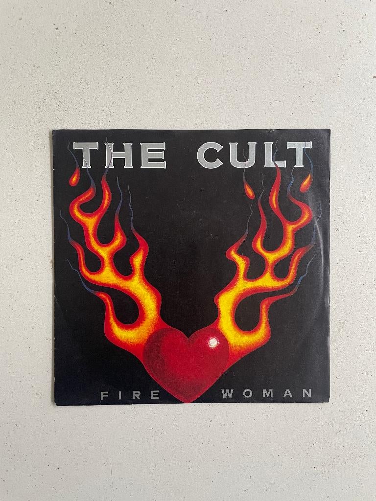 The Cult - Fire Woman, Cd's en Dvd's, Vinyl Singles, Originele persing, 7 inch, Ophalen of Verzenden, Zo goed als nieuw