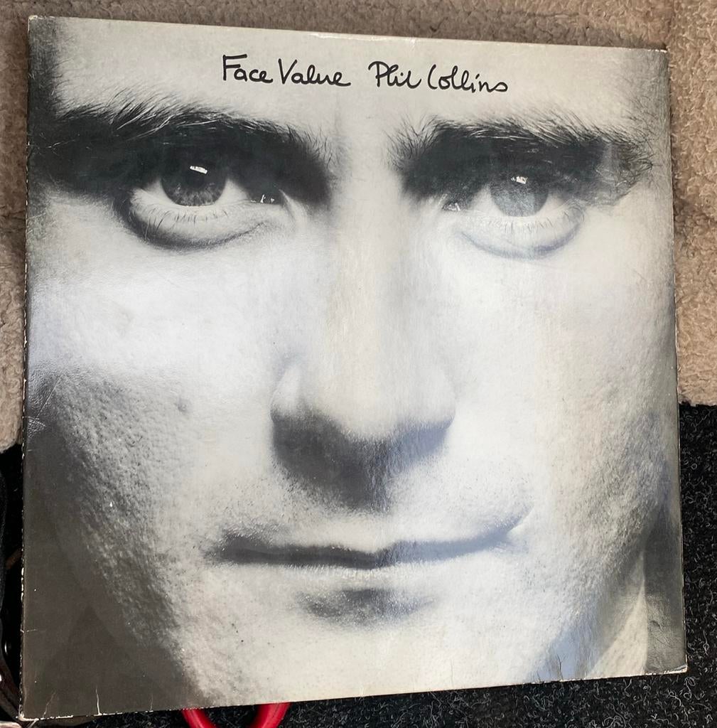 Phil Collins lp face value, Cd's en Dvd's, Vinyl | Pop, Ophalen of Verzenden, Zo goed als nieuw, 12 inch