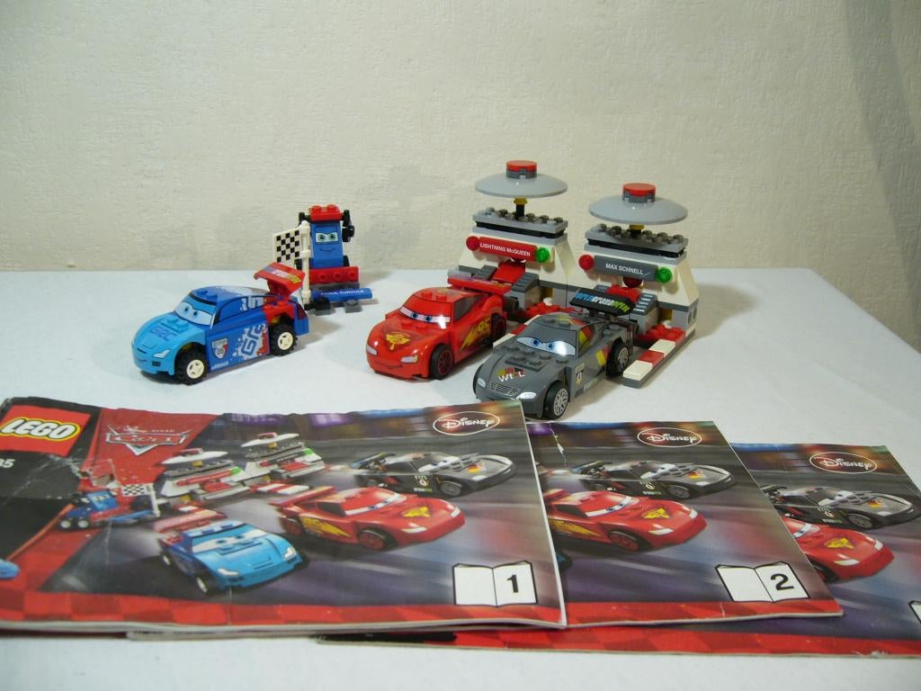 Lego Cars 9485 Ultimate Race Set, Gebruikt, Overige thema's, Ophalen of Verzenden, Complete set